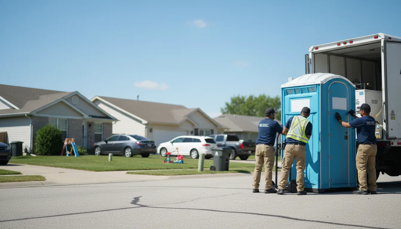 Standard Porta Potty Rentals in Illiopolis, IL near me